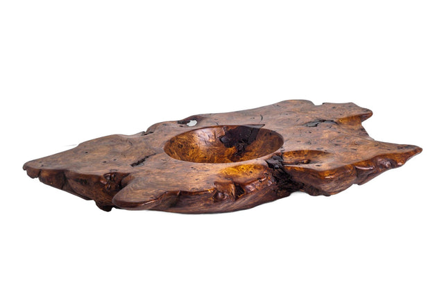 Solid Burled Elm Root Bowl by Tripp Espenet