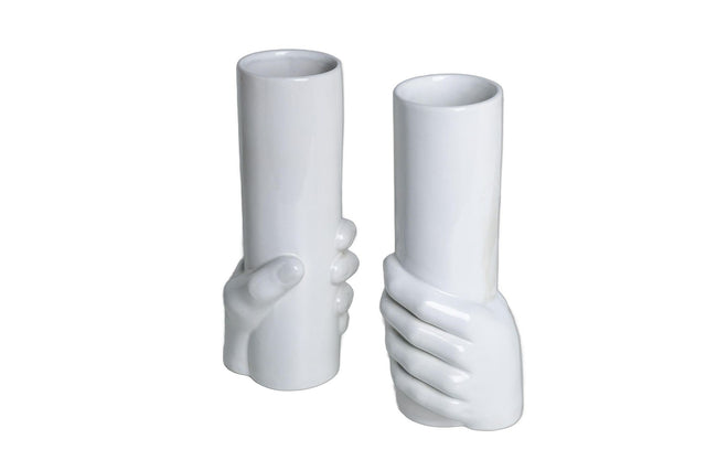 Pair of Raymor Hand Vases