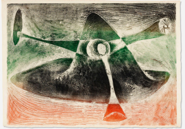 Early Important Harry Bertoia Monotype