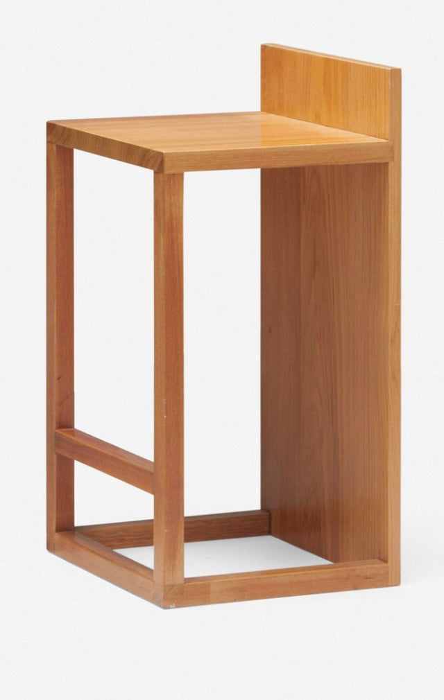 After Donald Judd Chair/Stool