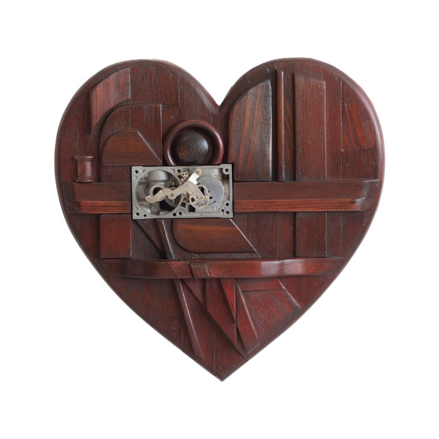 Max Neufeldt Gear Heart Collage, c. 1990