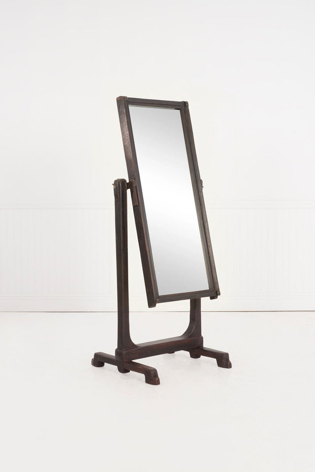 Smokey Tunis Carved Mirror 1969