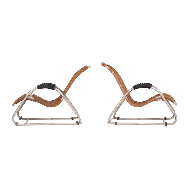 Warren McArthur South Hampton Model 635 Lounge Chairs, 1935