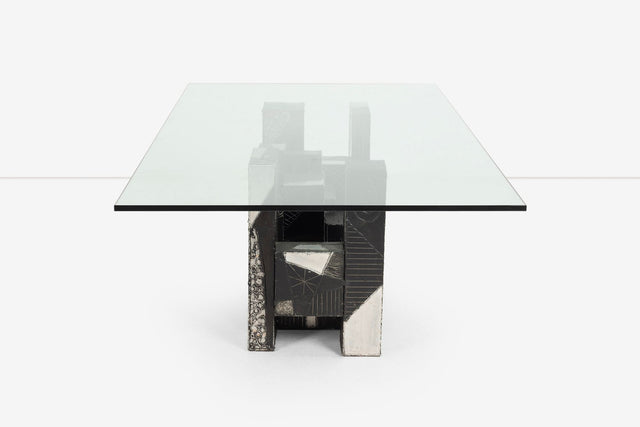 Paul Evans Studio for Directional Argente Unique Dining Table