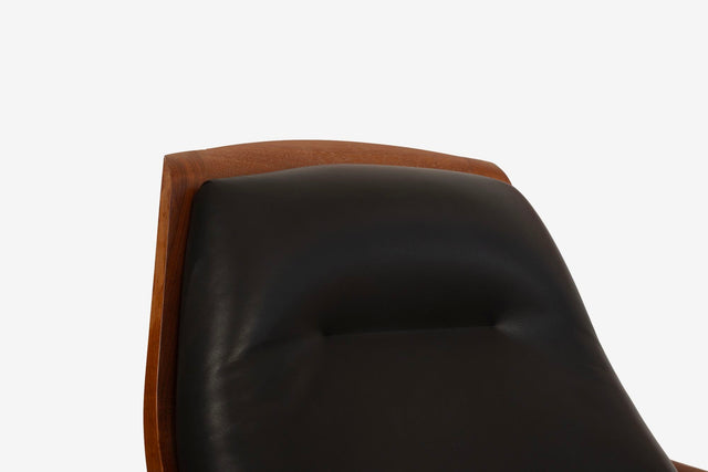Thomas Moser "Kinesis" Swivel Chair and Swivel Ottoman
