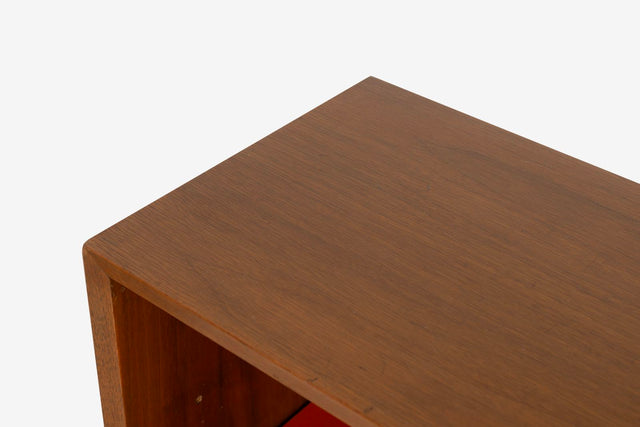 Pair of George Nelson Bookcases for Herman Miller in Walnut, 1950