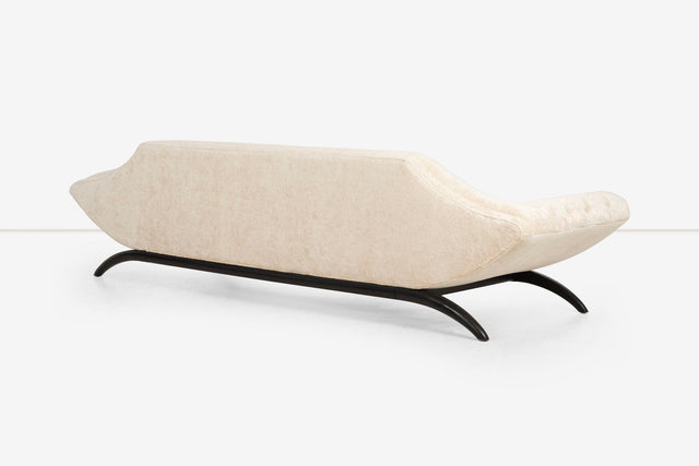 Adrian Pearsall for Craft Associates Biscuit Tufted Gondola Sofa 1960