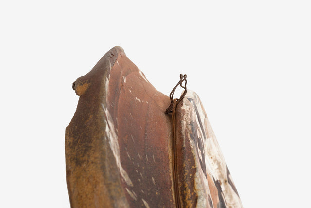 Important Peter Voulkos 'Untitled Plate', 1981 – Wheel-Thrown Stoneware with Surface Drawing