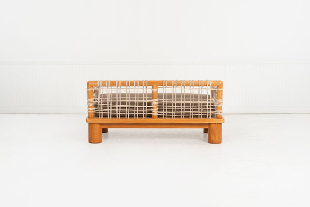 Karl Springer for Karl Springer, Ltd Dowelwood Sofa, c. 1980