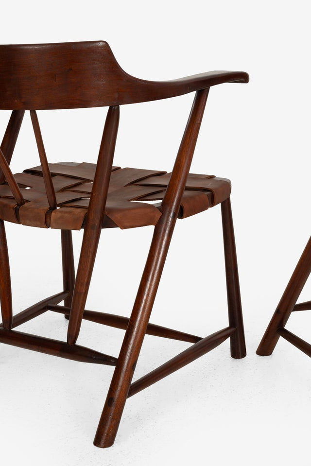 Set of Four Wharton Esherick Captains Chairs 1955