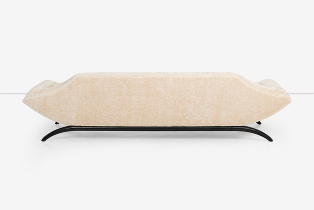 Adrian Pearsall for Craft Associates Biscuit Tufted Gondola Sofa 1960