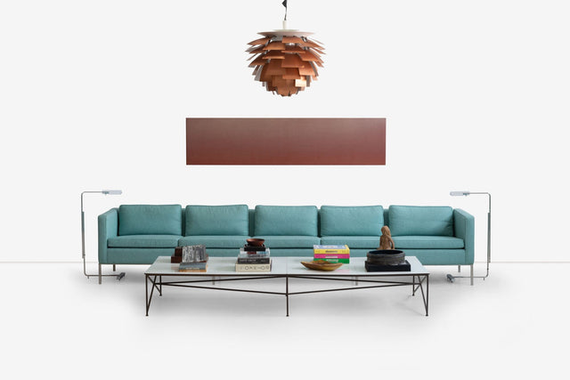 William Armbruster Custom Monumental five-seat Sofa for the Chase Manhattan Executive Offices.