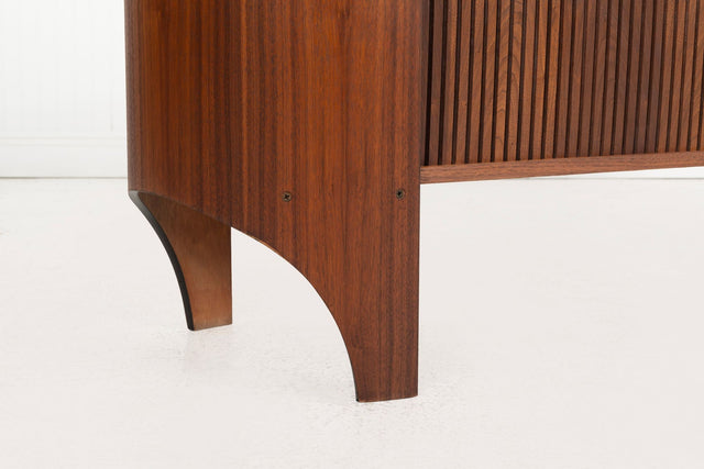 Henry P. Glass for Richbilt Manufacturing Company Cylindra Cabinet with Wall-Mounted Hutch, 1966