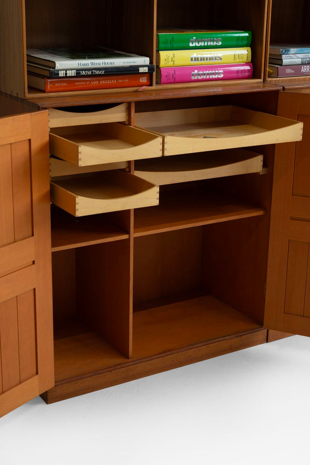 Mogens Koch Cabinets, Set of Six, for Rud Rasmussens Snedkerier, Denmark, 1960