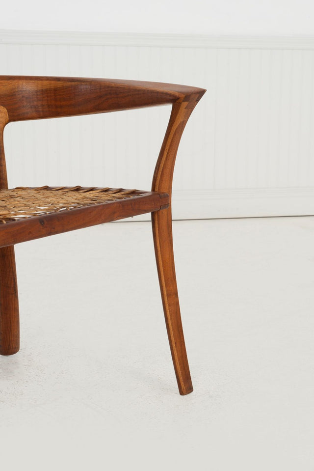 Arthur Carpenter Espenet Curved Back Arm Chair, c. 1980