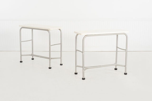 Warren McArthur Pair of Console Tables 1933