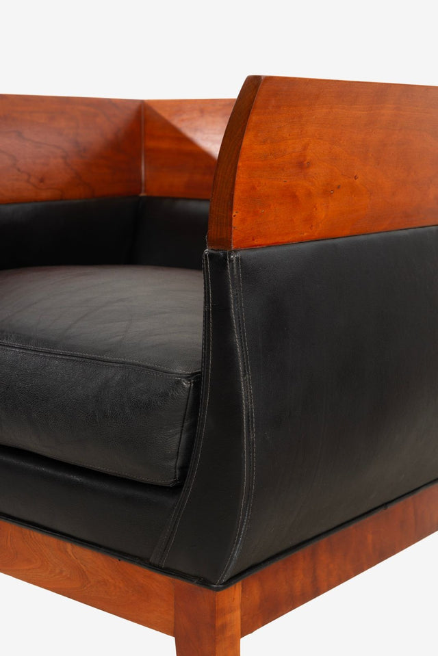 Pair of Orlando Diaz-Azcuy Chalice Chairs, c. 1985