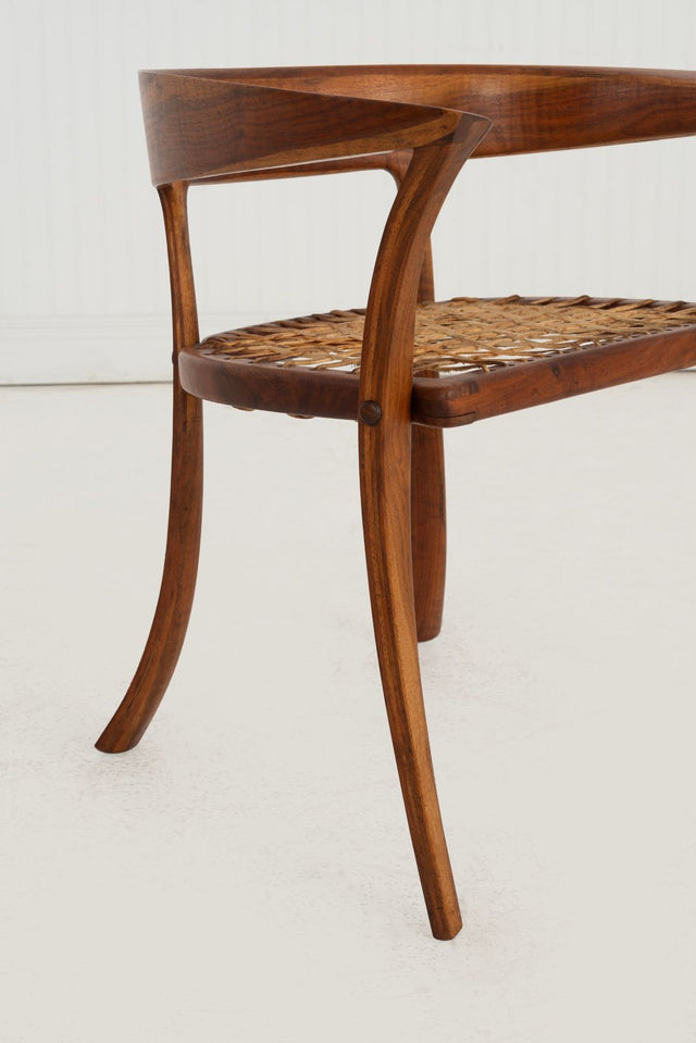 Arthur Carpenter Espenet Curved Back Arm Chair, c. 1980