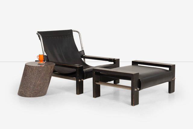 Lounge Chair and Ottoman by Atelier Sonja Wasseur