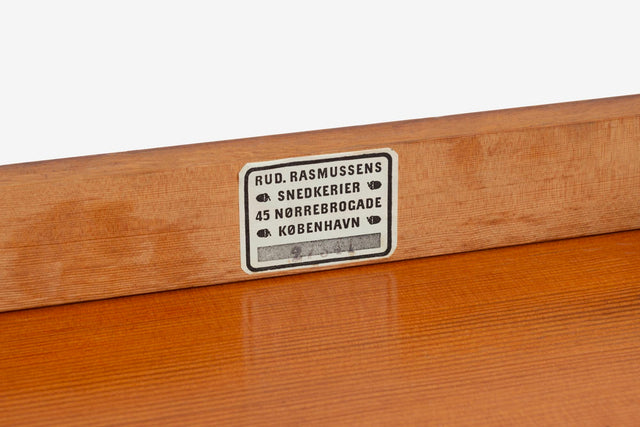Mogens Koch Cabinets, Set of Six, for Rud Rasmussens Snedkerier, Denmark, 1960