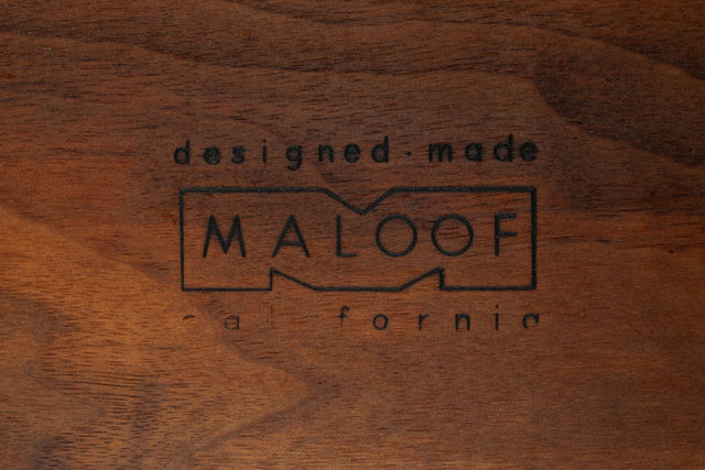 Sam Maloof Dining Table, Solid Walnut, 1959