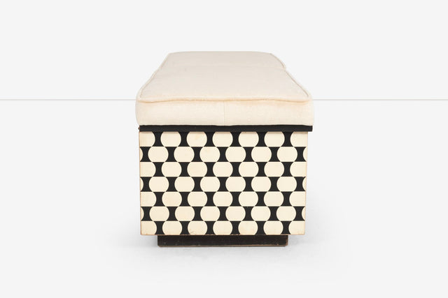 Milo Baughman Storage Bench