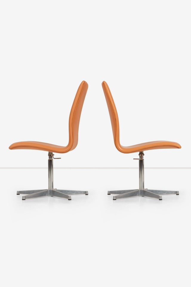 Walter Knoll Low-Back Oxford Dining Chairs Set of Six