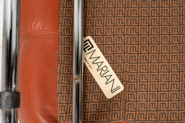 Guido Faleschini for Mariani “Tucroma” Lounge Chair & Ottoman, Italy c. 1960