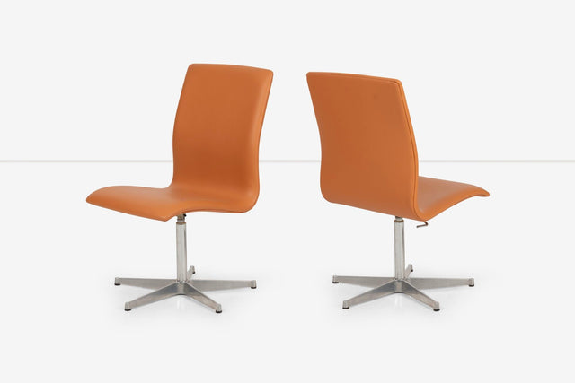 Walter Knoll Low-Back Oxford Dining Chairs Set of Six