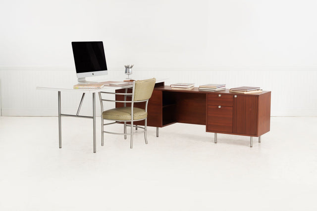 George Nelson for Herman Miller Executive Office Desk and Return, 1955