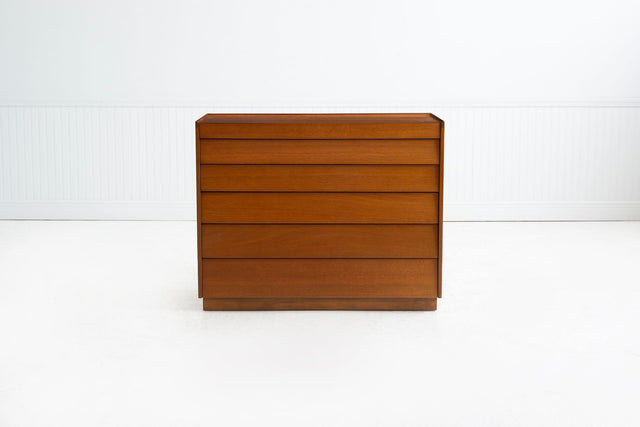 Edward Wormley for Dunbar Set of 3 Louver Drawer Dressers