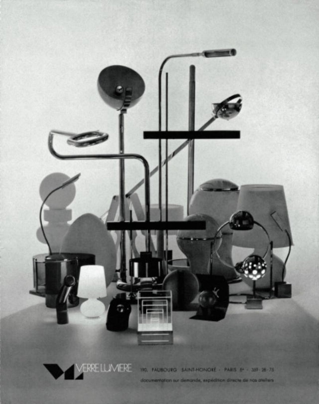 Ben Swildens, Edition Verre Lumière, France, Designed 1973