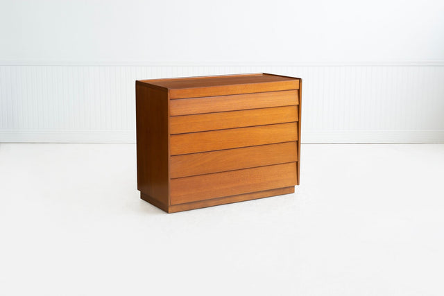 Edward Wormley for Dunbar Set of 3 Louver Drawer Dressers