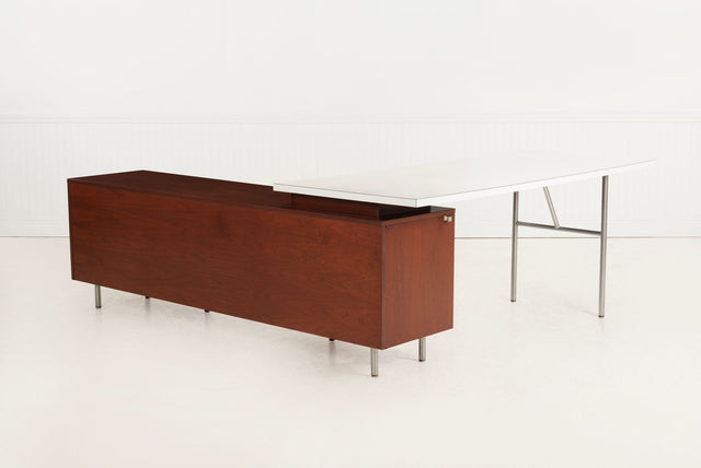 George Nelson for Herman Miller Executive Office Desk and Return, 1955