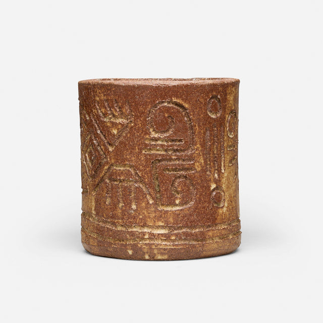 Win Ng Early Brush Pot, circa 1960