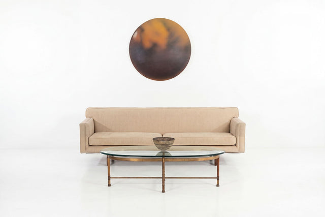 Edward Worley for Dunbar Bracket Back Sofa 1955