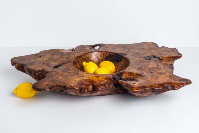Solid Burled Elm Root Bowl by Tripp Espenet