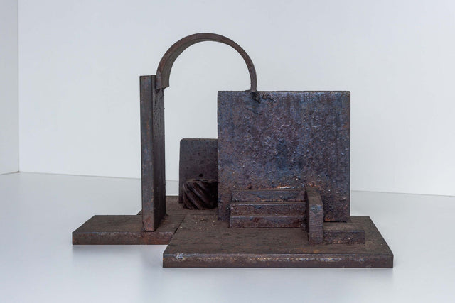 Tony Rosenthal " INGATHERING MAQUETTE" Welded Steel Architectural Sculpture
