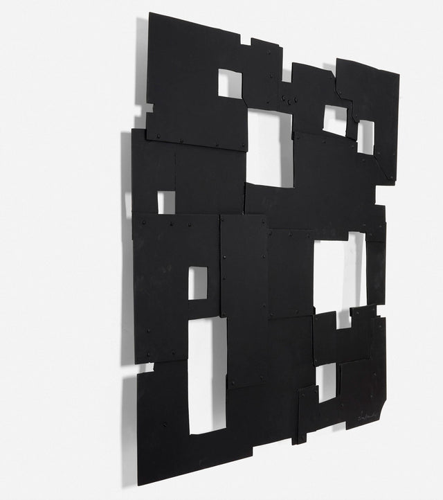 Tony Rosenthal Painted Aluminum Wall Sculpture, 2001