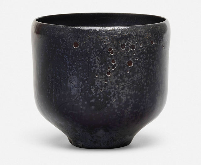 Gertrud and Otto Natzler Double-Curved Bowl, 1967