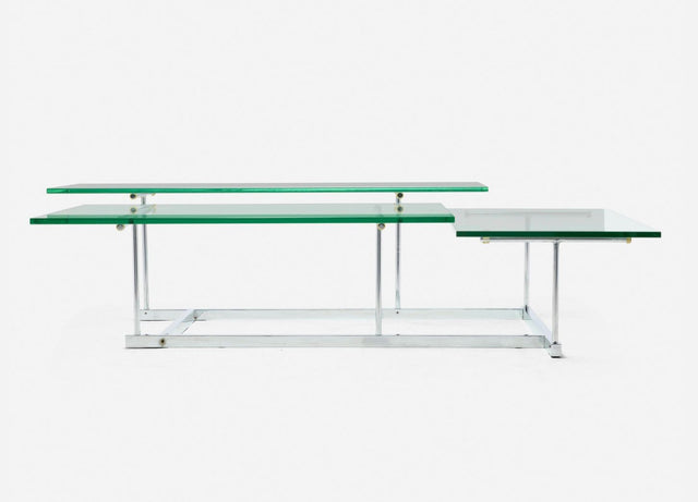 Gerald McCabe Rare Multi-Plane Coffee Table 1981