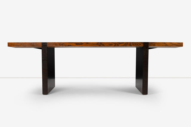 Roger Lee Sprunger for Dunbar Desk in Two-Toned Oakwood