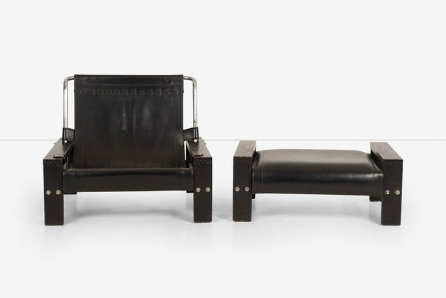 Lounge Chair and Ottoman by Atelier Sonja Wasseur