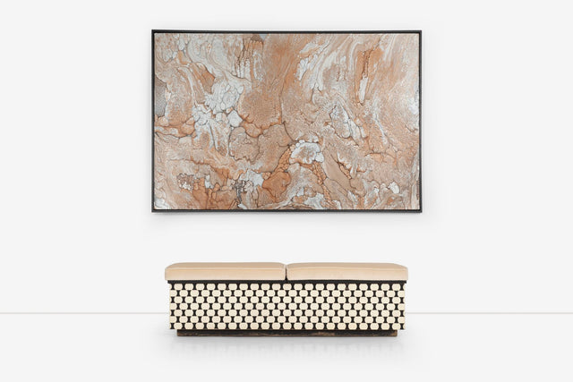 Milo Baughman Storage Bench