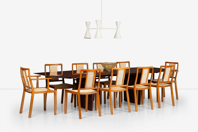 Edward Wormley Tawi Extension Dining table for Dunbar
