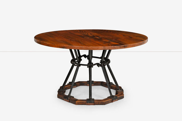 Cleo Baldon for Terra Dining Table, 1960s Venice, California, USA