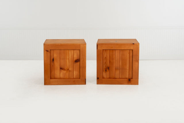 John Dickinson Crate Tables from the Firehouse, San Francisco, 1970