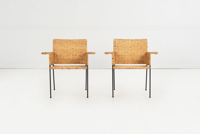 Pair of Van Keppel-Green “VKG” Model 864 Club Chairs, California, 1953