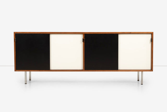 Florence Knoll for Knoll International Sliding Door Storage Cabinet.