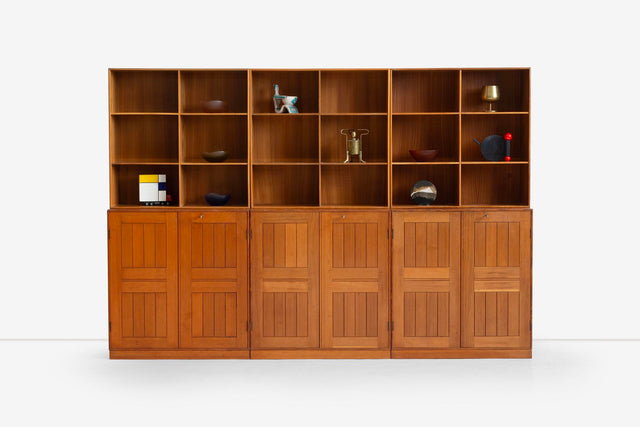 Mogens Koch Cabinets, Set of Six, for Rud Rasmussens Snedkerier, Denmark, 1960